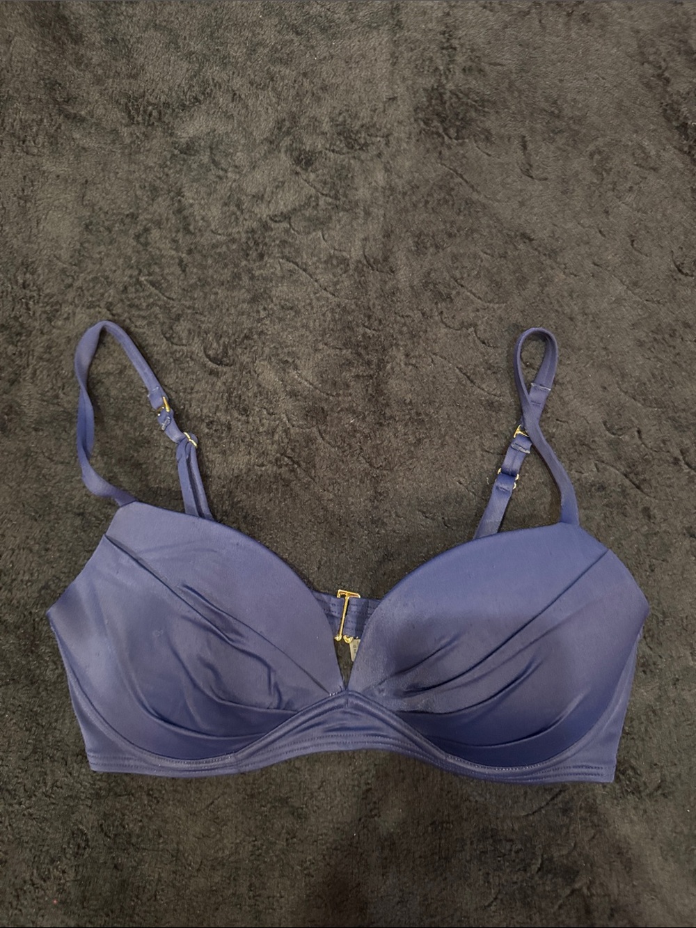 Victoria's Secret Navy Blue Underwire Bikini Top